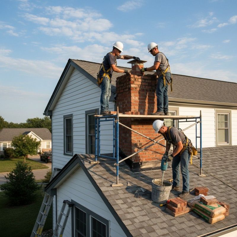 Local Chimney Cover Repair pros at work